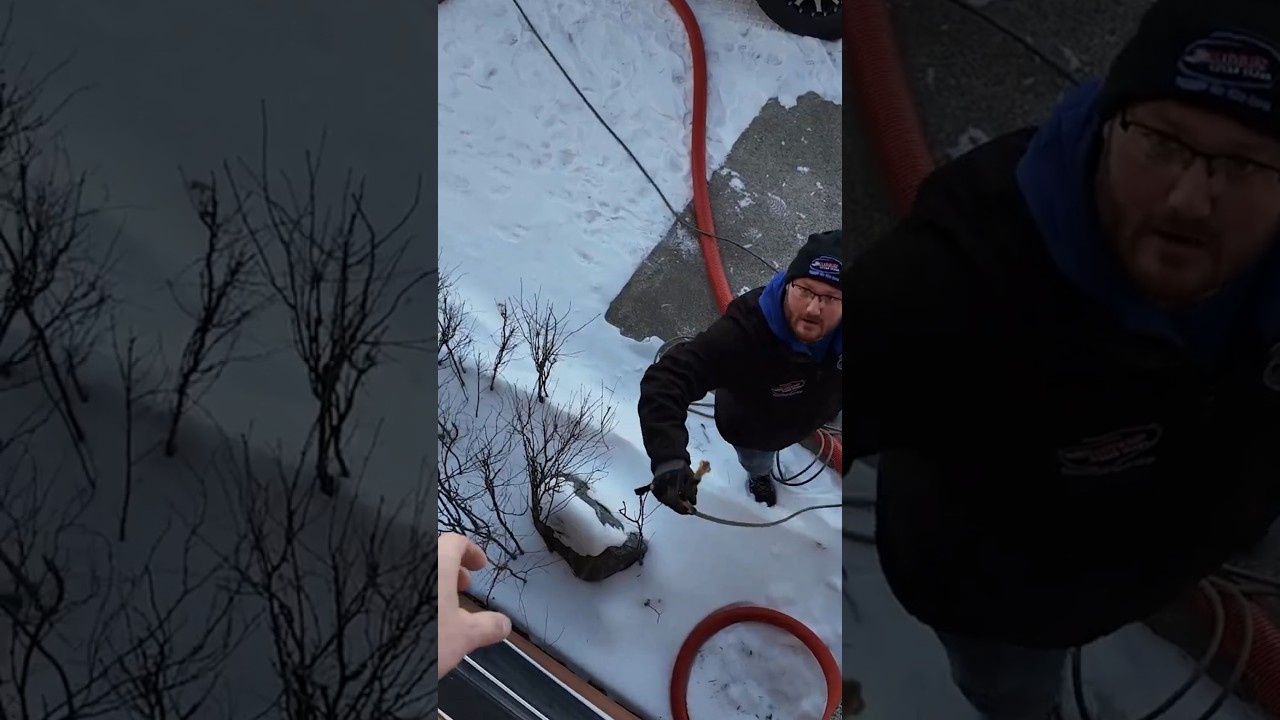 Cold Weather Carpet Cleaning -28 Below Zero! 