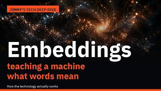 Embeddings: teaching a machine what words mean