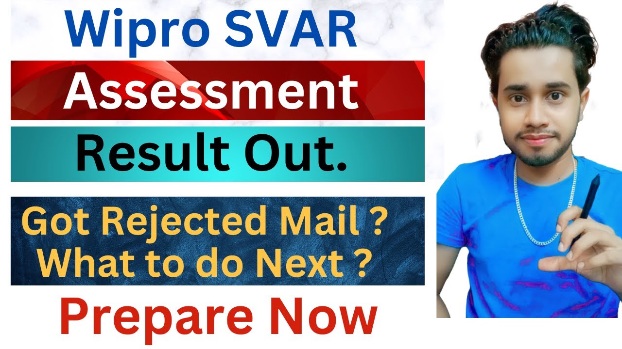 Wipro SVAR Assessment Result Out Wipro Started sending SVAR