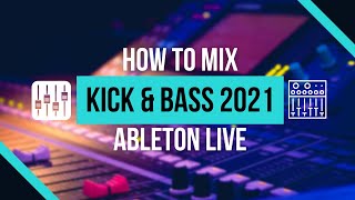 How to MIX KICK & BASS for BEGINNERS | Ableton Live Tutorial