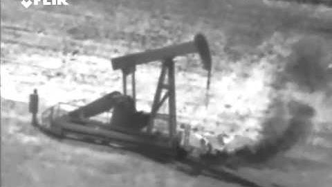 FLIR Optical Gas Imaging: Oil Well Emissions
