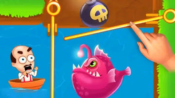 Save Daddy - Pull The Pin Gameameplay Walkthrough part 1 level 1-15 (android, ios)