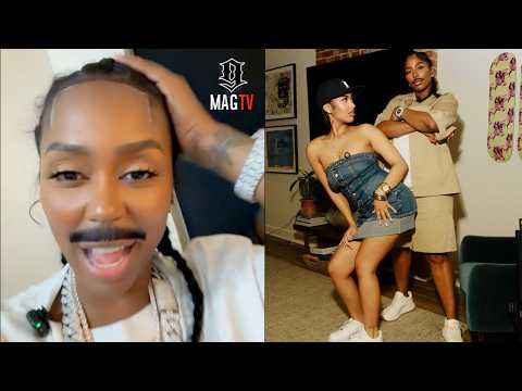 Kash Doll Gets A Chalk Lining Before Partying Wit Jordyn Lucas! 💈