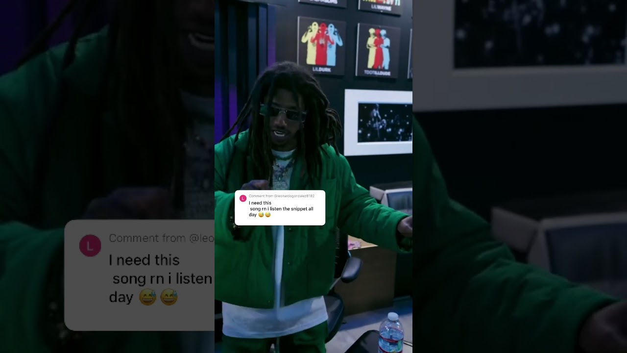 New music coming soon with Lil Wayne. We back at it again 🎶 