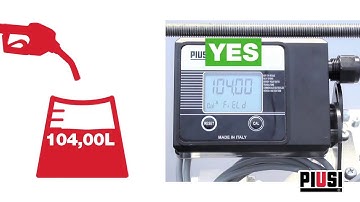 Piusi K900 Fuel Flow Meter - Calibration