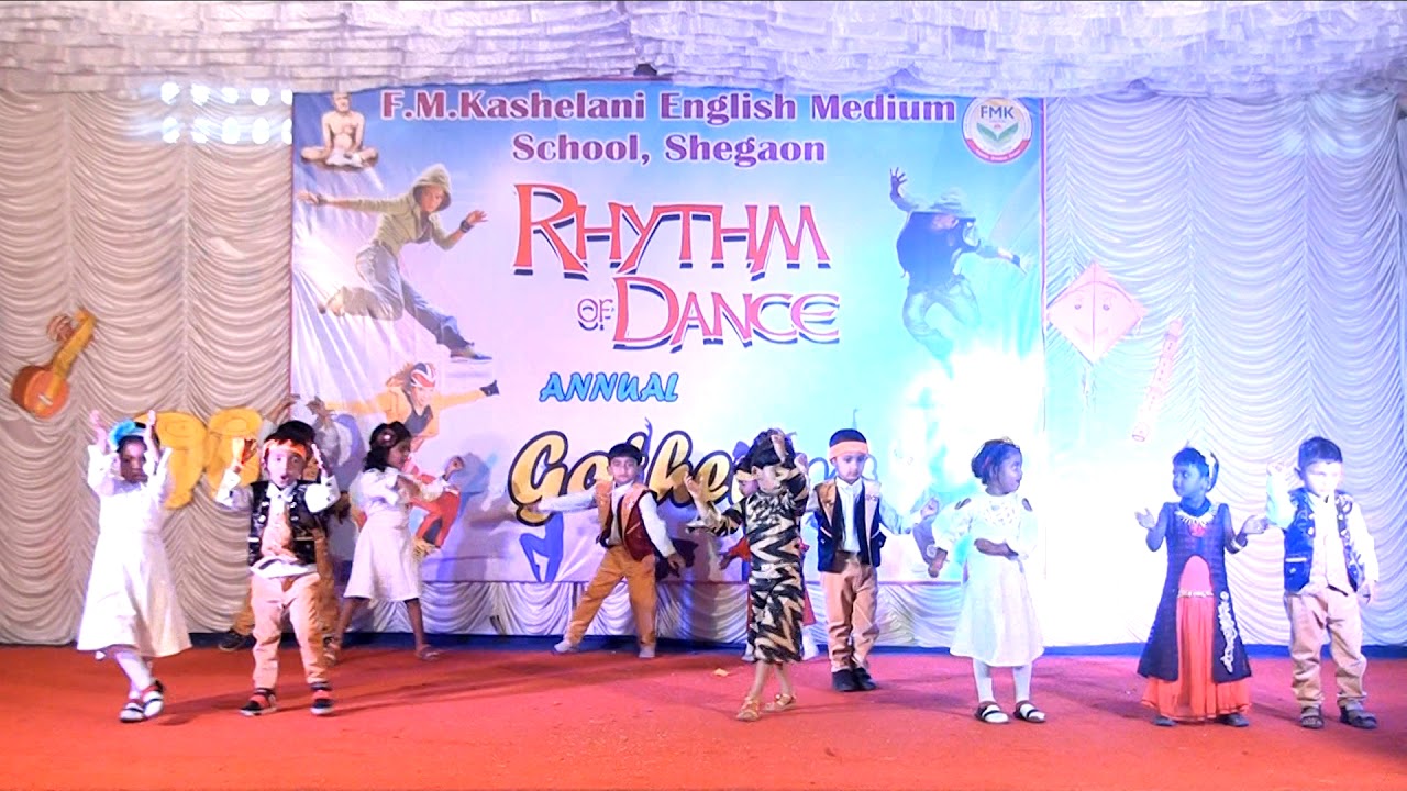 Go Go Govinda Dance Performance by Nursery Kids - YouTube