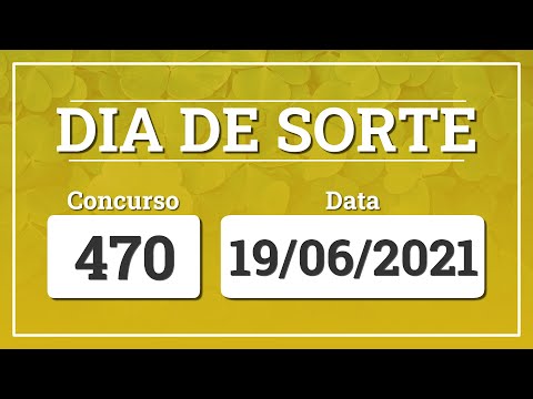 Resultado do sorteio do Dia de Sorte 470
