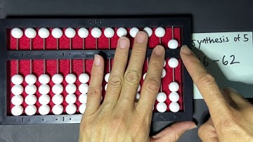 Cranmer Abacus Subtraction Indirect Method Synthesis of 5