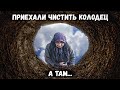 Приехали чистить колодец, а там?