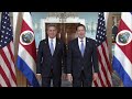 Secretary Rubio meets with Costa Rican Foreign Minister Manuel Tovar Rivera