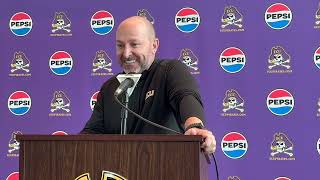 Blake Harrell press conference ahead of Temple game