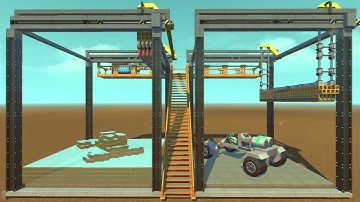 3D Printer in Scrap Mechanic (no Mods!) | Buggy Diagonal Print