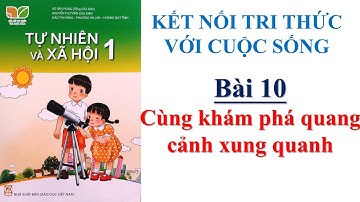 Tự nhiên xã hội lớp 1 - Bài 10 Cùng khám phá quang cảnh xung quanh | Cô Bình | 10 Phút Học Bài