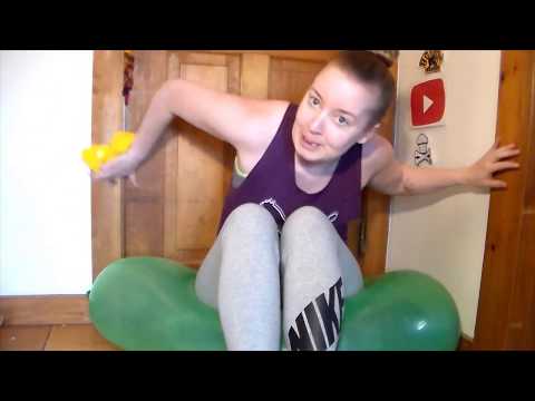 Pure DESTRUCTION Video... Balloons and Beach Ball POP!