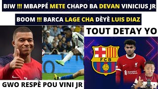 BIW !!! MBAPPÉ METE CHAPO BA DEVAN VINICIUS JR APRÈ REAL MADRID 5-0 ALAVÉS_BARCA LAGE DÈYÈ LUIS DIAZ