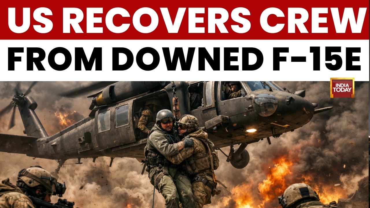 Tin nóng: Mỹ giải cứu phi công F-15E thứ hai khỏi Iran sau cuộc giao tranh dữ dội | Tin tức Trump | #vùngchiếntranh