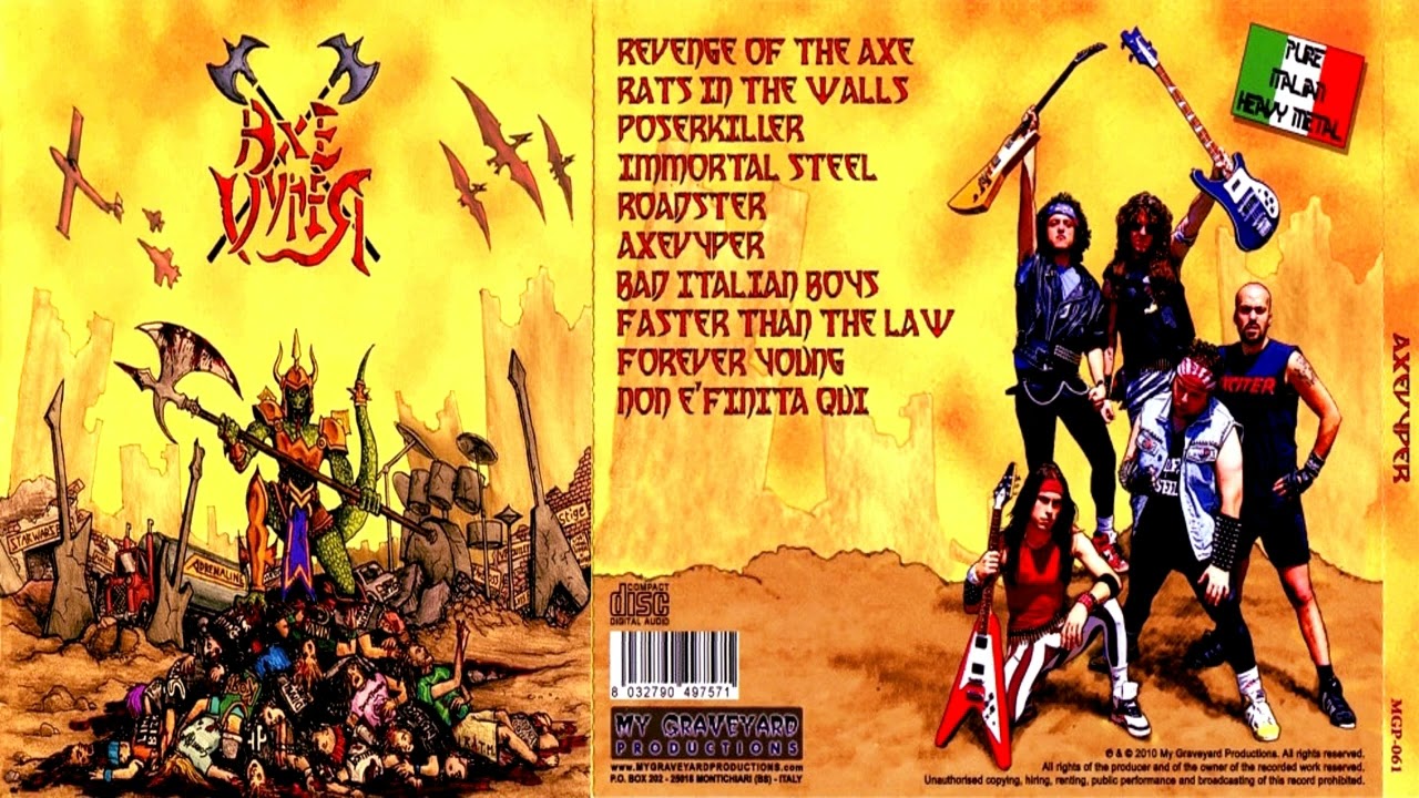 Axevyper | Italy | 2010 | Axevyper | Full Album | Heavy Metal