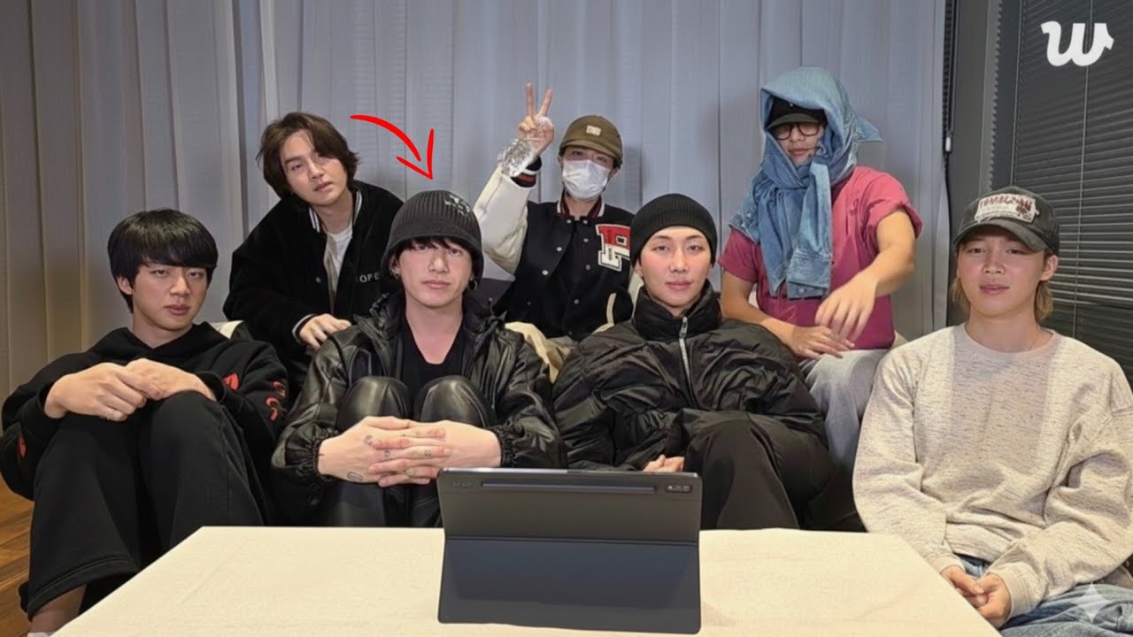 Фанаты BTS (ARMY) заметили кое-что в выражении Чонгука во время последнего прямого эфира на Weverse.