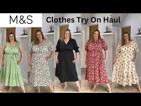 Marks and Spencer Clothing Try On Size 18 #plussize #fashion #plussizefashion #marksandspencer