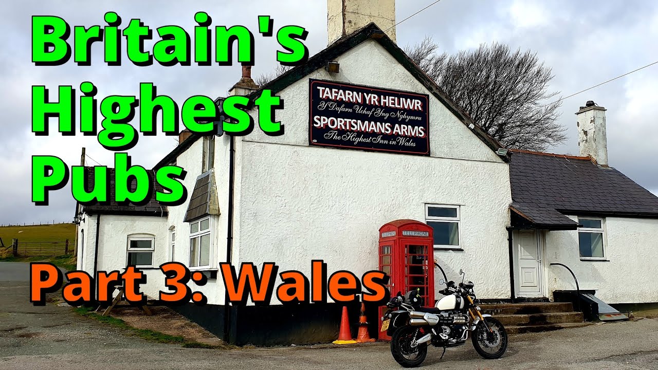 Ride to Britain's 3 highest pubs - Part 3 of 3: Wales (The Sportsman's Arms)