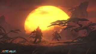 Sunset Samurai Blade Duel | 4K Ultra HD Animated Live Wallpaper