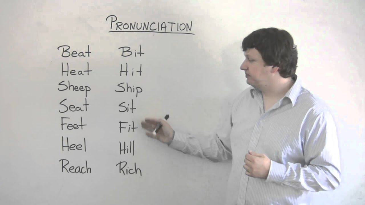 English Pronunciation - I &amp; EE