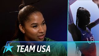 Jordan Chiles & More Athletes On Team USA Olympics Style