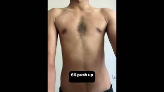 60 PUSHUPS Challenge Accepted #gym #fitness #body #protein #bike #vlog #boy #mahadev #gymlife #like