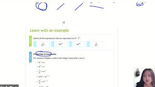 IXL | Identify equivalent expressions involving exponents II | 8th grade math