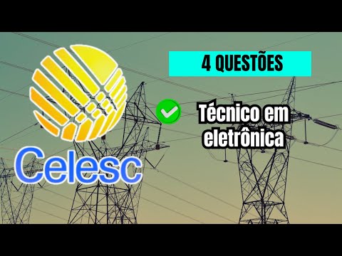 Provas técnico em eletrônica CELESC 2004 Parte 03