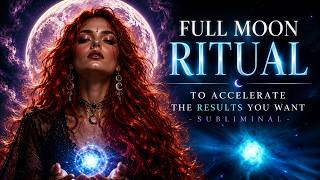 🌕 FULL MOON WISH ACCELERATOR ⚡ Moon Wishing