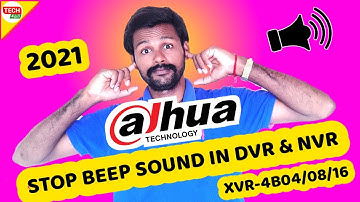 How to Solve Dahua DVR Beep sound | Buzzer Sound | CCTV IN TAMIL | TECH SIRPI