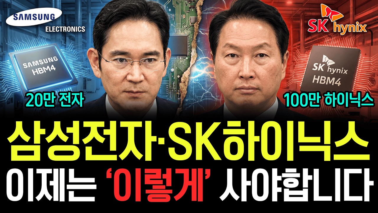 “딱 20분만 투자하세요” 삼성 20만·하이닉스 100만 최고가 경신 시점의 '진짜 매수 타이밍'과 포트폴리오 전략