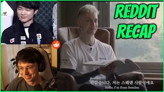 Crazy Trash Talk In LCS Finals, KT Faker?? & Rekkles Speaking Korean | Reddit Recap