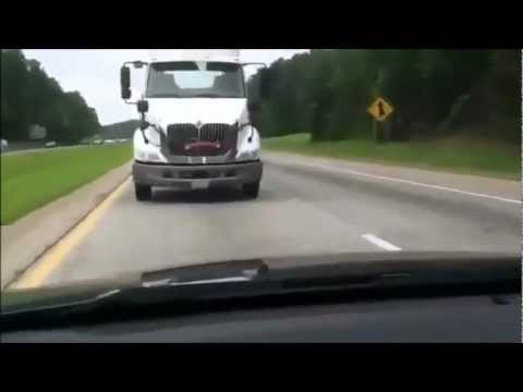 highway-truck-prank-on-sleeping-wife