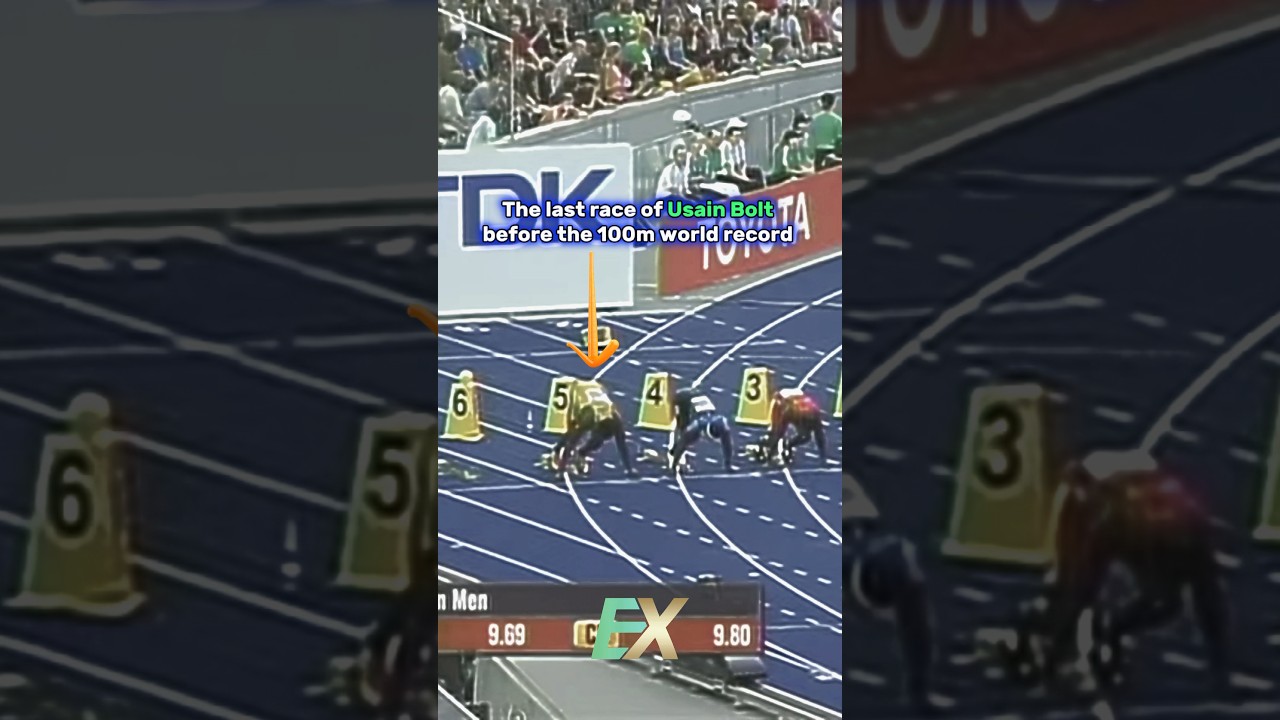 Usain Bolt jogged 100m in 9.89s 