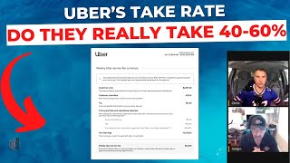 Uber's Take Rate | Do They Really Take 4060% Of The Fare?!