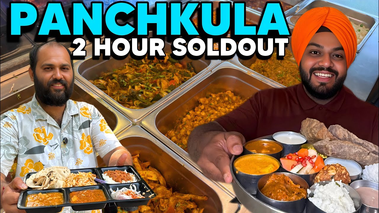 1000 Plates SOLD in a Day | Street Food Tour | Best Street Food | Panchkula