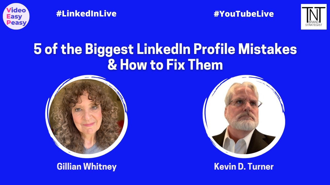 Top 5 LinkedIn Profile Mistakes that Nobody Talks About & How to Fix'm ...