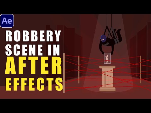 A to Z Robbery Scene Animation | After Effects Tutorial