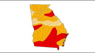 Drought Tightens Its Grip on Georgia as Spring Planting Nears
Every single county in Georgia is now experiencing some level of drought — and more than 30% of the state is in extreme conditions.
In this report from Watkinsville, agricultural climatologist Pam Knox explains how the drought began last summer, why the lack of winter soil moisture is especially concerning, and what it could mean for farmers heading into planting season.
While crops like cotton and peanuts may not feel the immediate impact, earlier planted crops such as corn, winter grains, and livestock forages are already under pressure. The biggest concern? Seeds going into dry ground without enough moisture to germinate.
There are some recent signs of changing weather patterns, but producers are being urged to closely monitor soil moisture and upcoming rainfall before making planting decisions. Drought Tightens Its Grip on Georgia as Spring Planting Nears