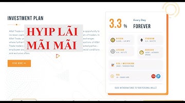 allbit Chạy đã lâu HYIP đẹp đầu tư lãi 3.3 mỗi ngày lãi mãi mãi