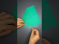 How to make a fast paper airplane that goes far