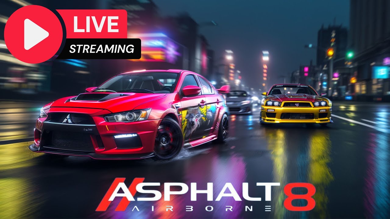 Asphalt 8 live stream - YouTube