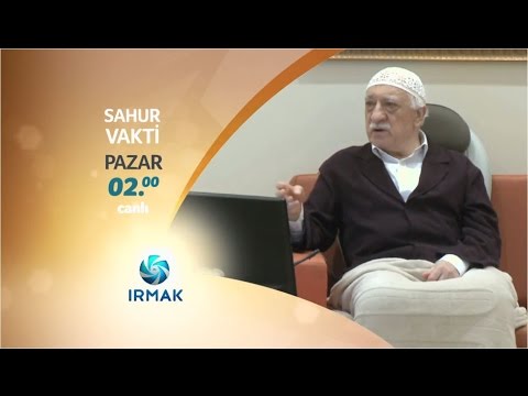 Fethullah Gülen Hocaefendi Canlı Yayın ile Irmak TV'de | Pazar 02:00