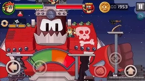 Dan the Man All Bosses and Ending