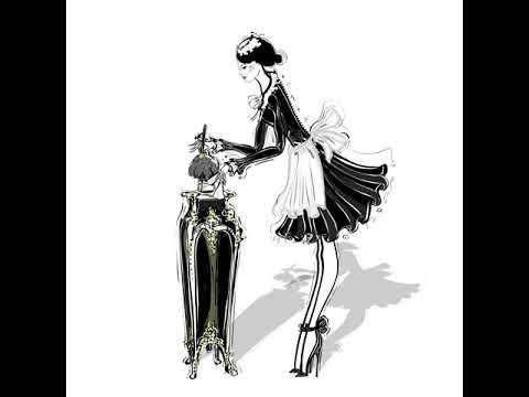 Fashion Illustration The Life Of A French Maid Animation 