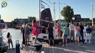 Huldiging SKS-Kampioen Skûtsje Doarp Grou