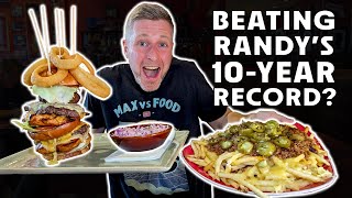 @RandySantel RECORD HASN'T BEEN BEATEN FOR ALMOST 10 YEARS! Rockers Ultimate Burger Challenge