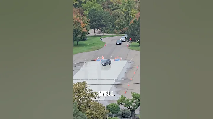 This Is a Hydroplaning Test for Vehicles!